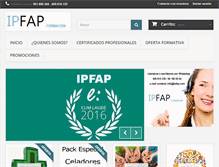Tablet Screenshot of ipfap.com